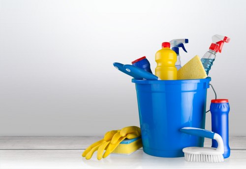 Routine cleaning for a client-facing office in Barnes
