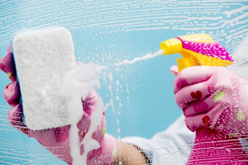 Cleaning team preparing a Barnes property for new occupants