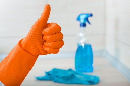 Recording a cleaning complaint with clear details