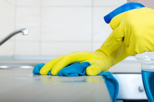 Professional deep cleaning for a Barnes business premises