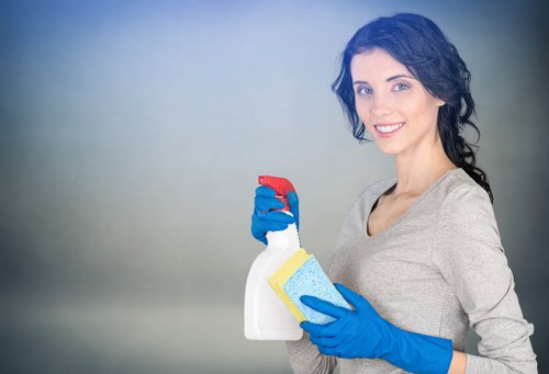 Sparkling shopfront window cleaning in Barnes